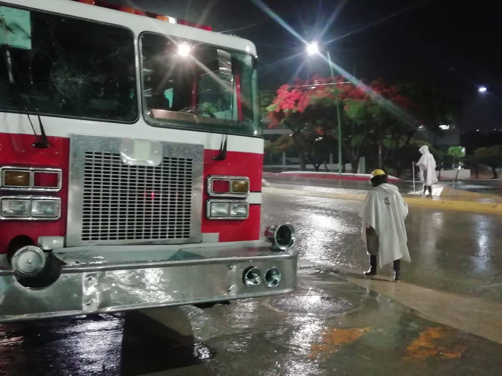 Lluvias fuertes en Tuxtla Gutiérrez debido a temporal