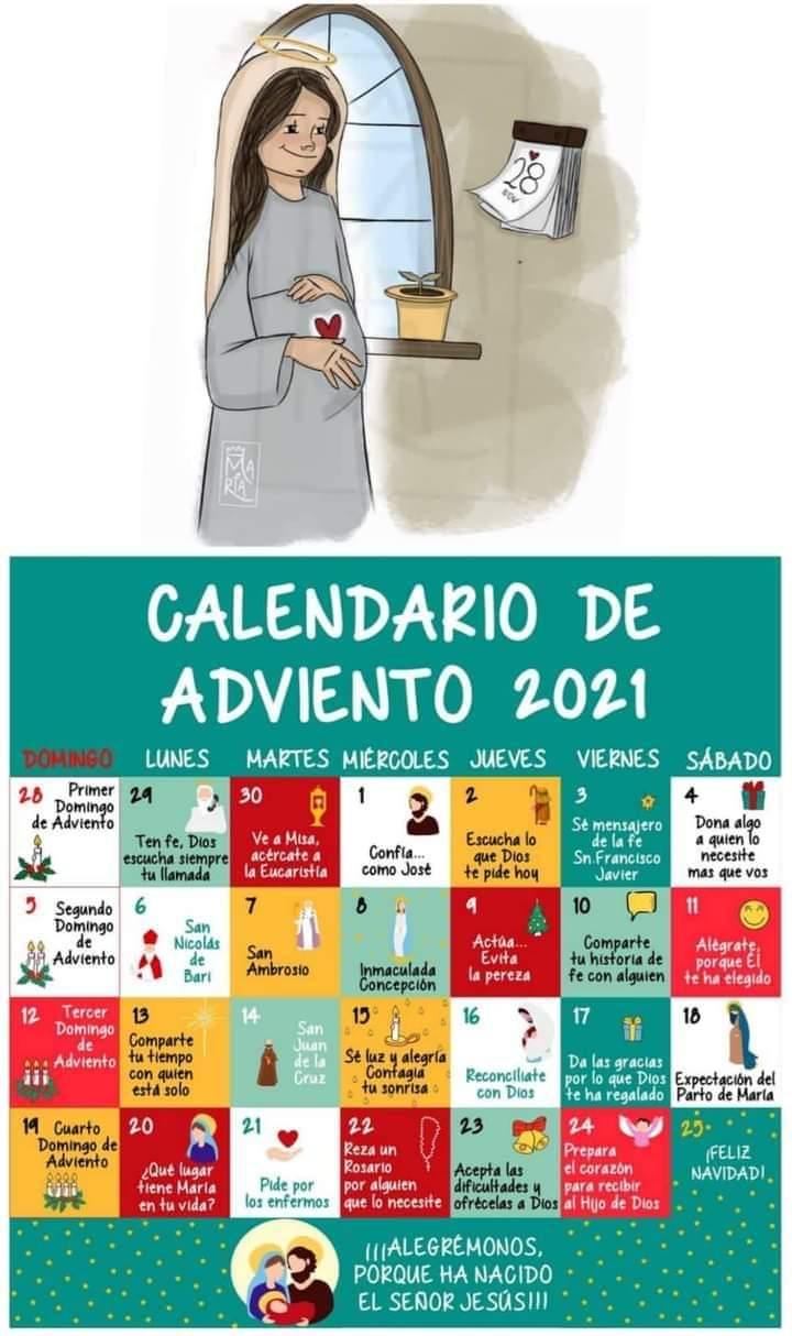 Calendario de Adviento 2021