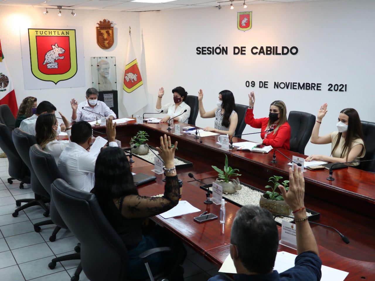 Aprueba Ayuntamiento tuxtleco la conformación de las Comisiones de Cabildo y diversos dictámenes