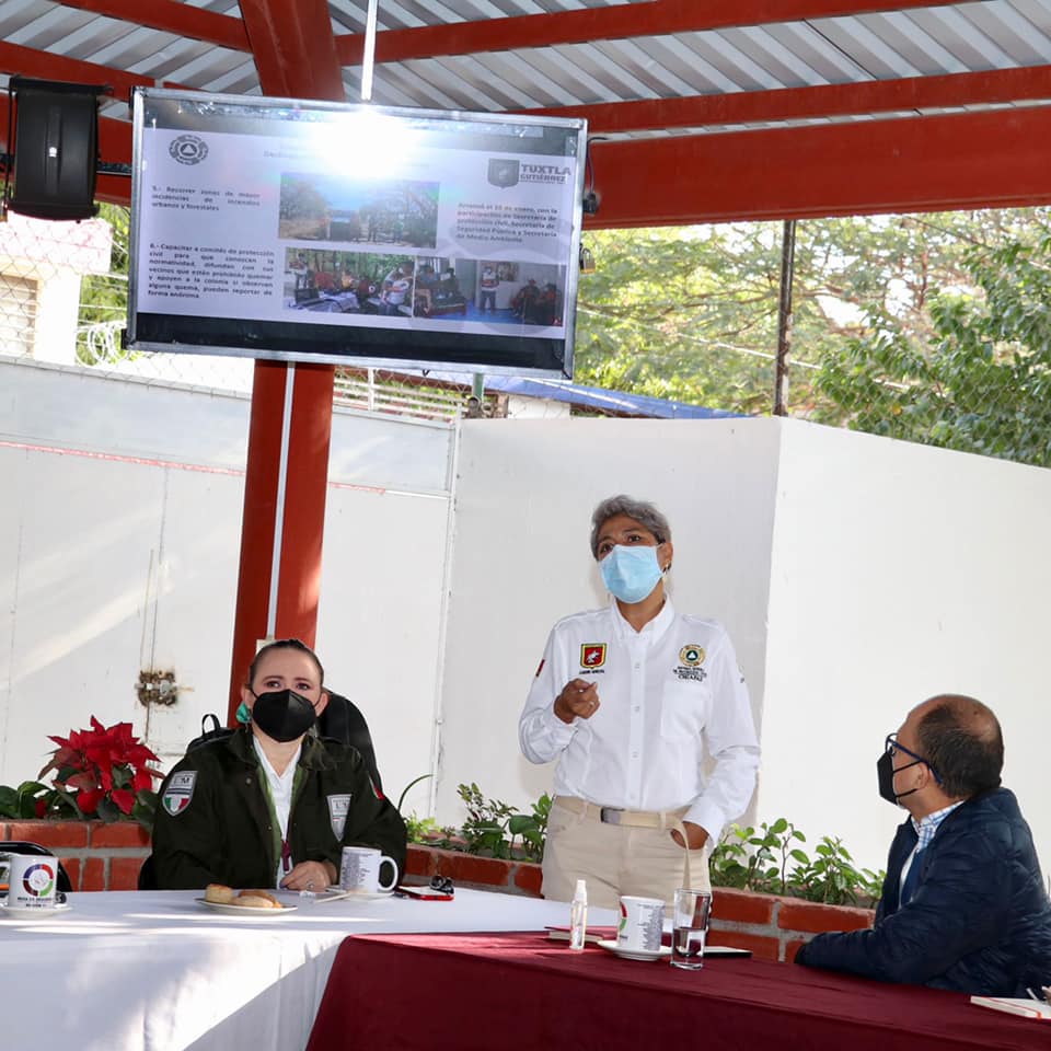 Presentan Decálogo Preventivo en Temporada de Estiaje para Tuxtla Gutiérrez