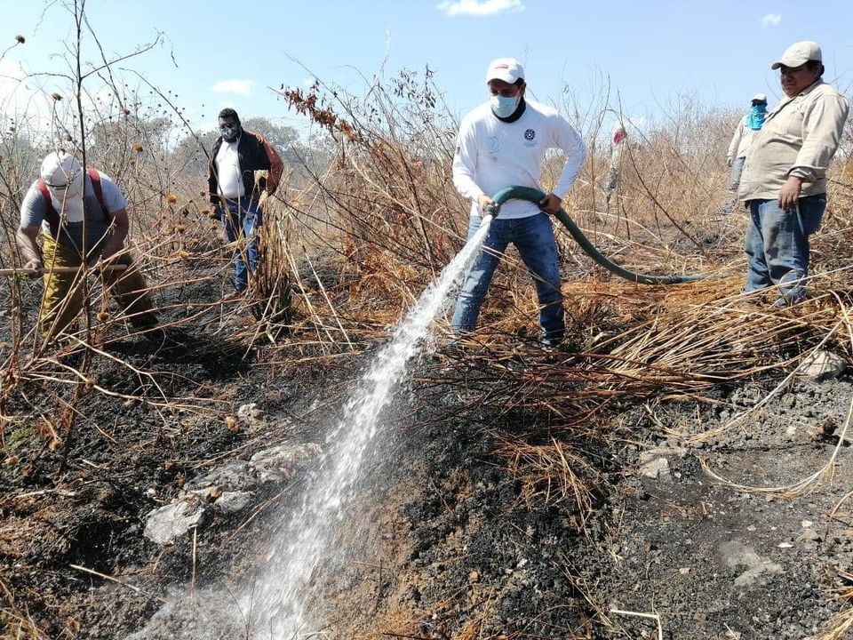 Se registran 41 incendios en lotes baldíos por material pirotécnico en TGZ