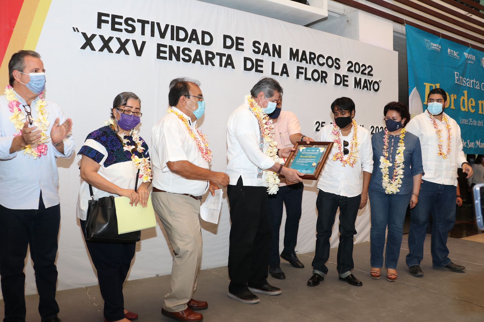 Encabeza alcalde Carlos Morales actividades dentro de las festividades de San Marcos