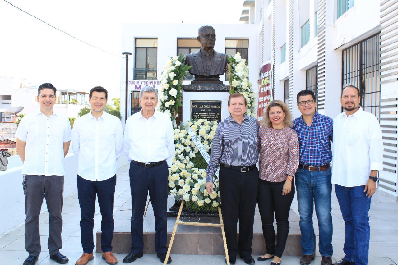 Homenaje póstumo a Don Noé Vázquez Rincón, a 150 aniversario luctuoso