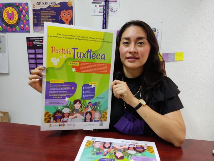 Lanza SIM “Postula a tu Tuxtleca” para mujeres que han contribuido a la identidad cultural de Tuxtla