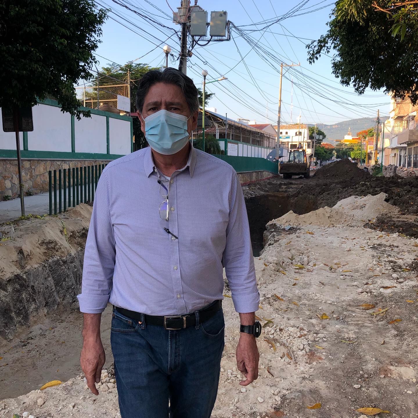 Tuxtla avanza en la obra vial: Carlos Morales