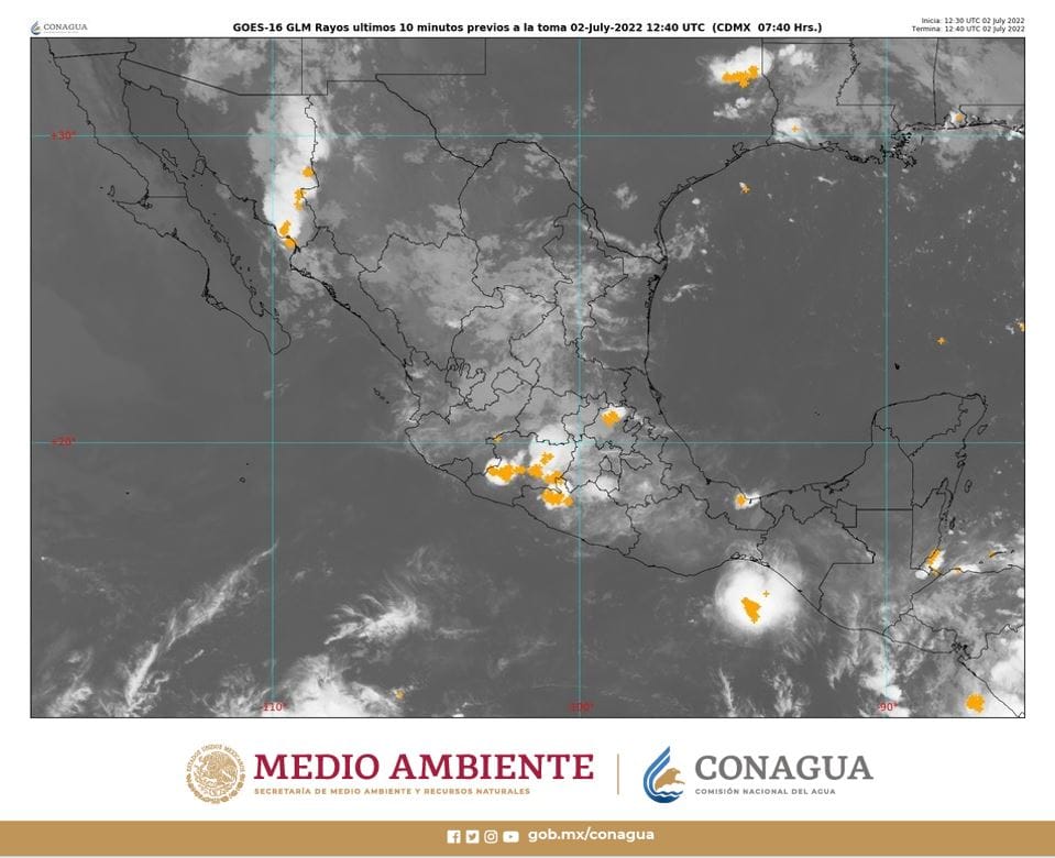 Pronóstico del tiempo para hoy 02 de julio de 2022