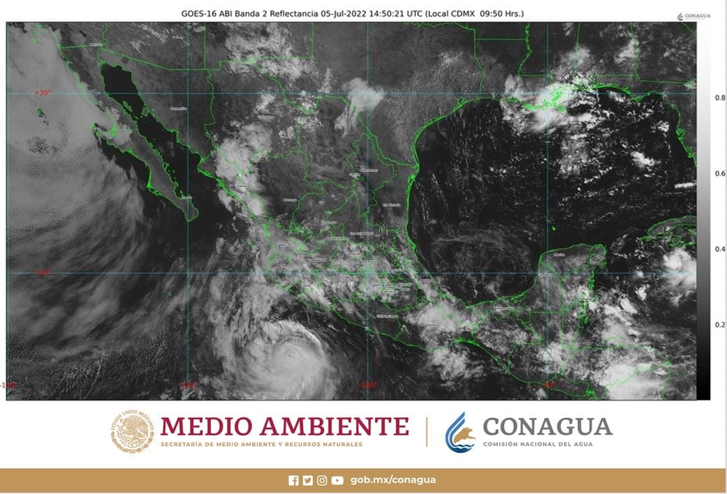 Pronóstico del tiempo para hoy martes 5 de julio de      2022