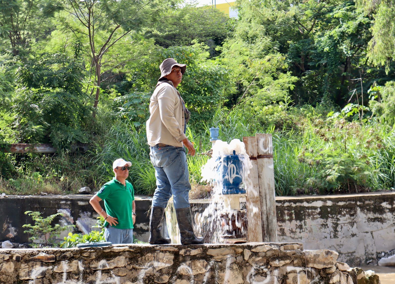 Concluye SMAPA reparación de fuga de agua en Brazo Norte Nuevo en TGZ