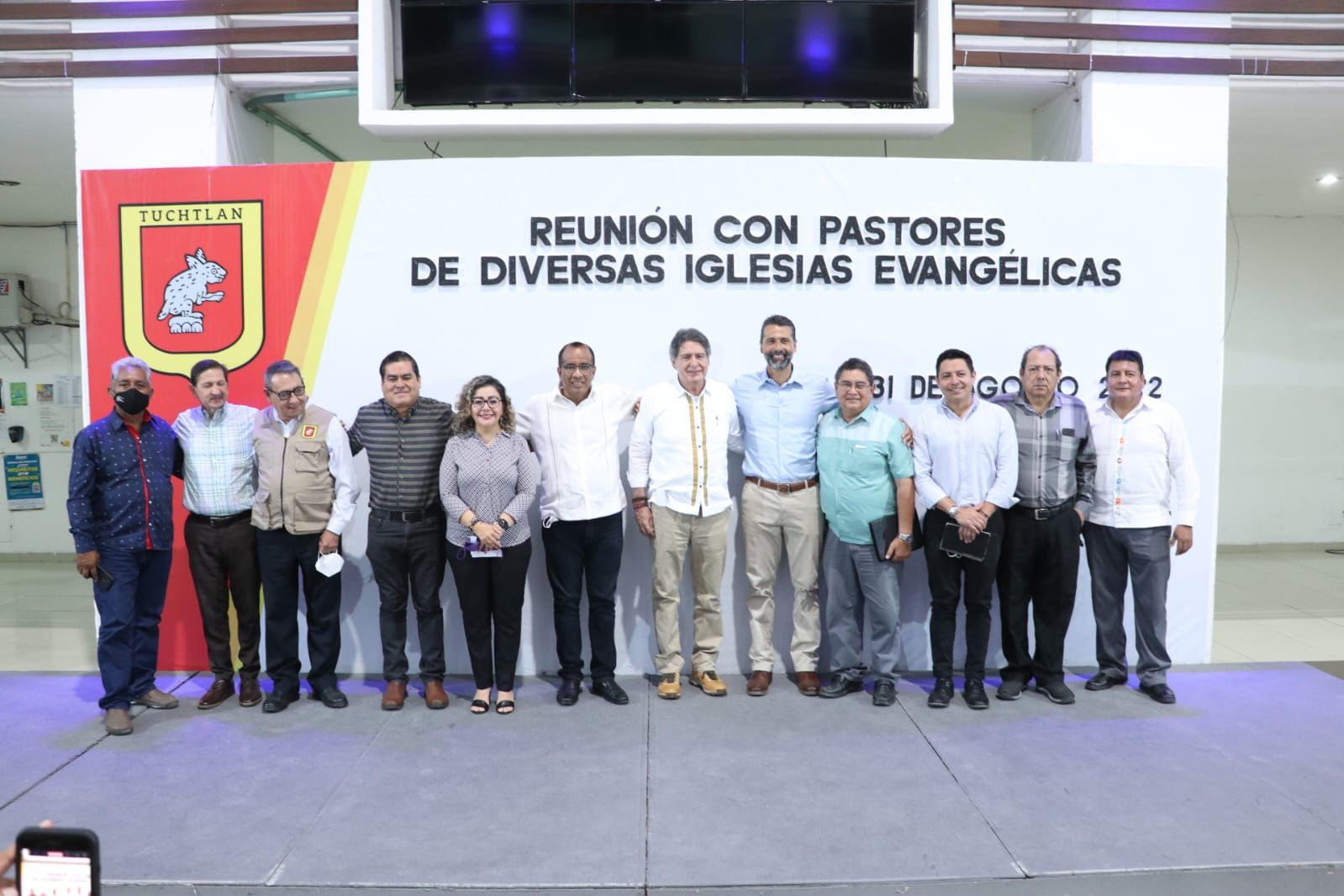 Se reúne Carlos Morales con pastores de diversas iglesias evangélicas de Tuxtla