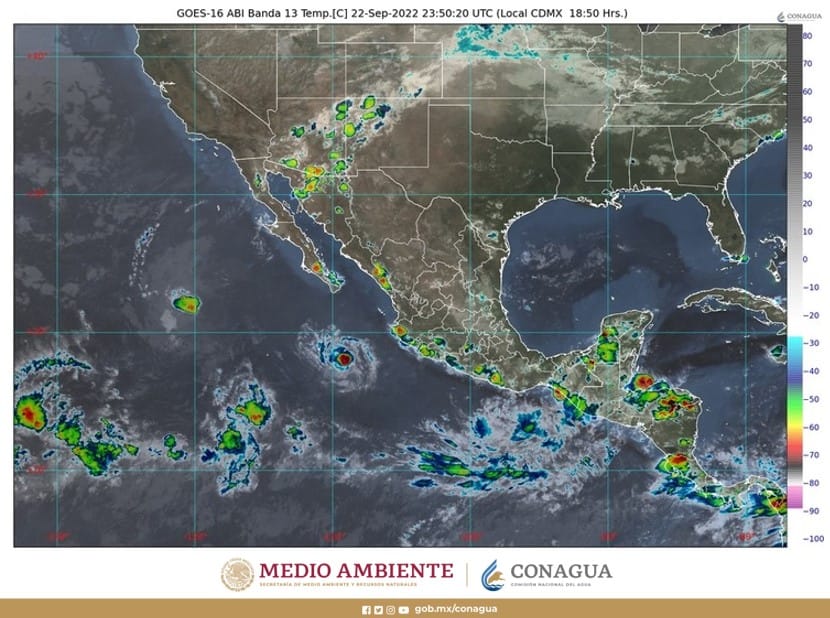 Pronóstico del tiempo para hoy viernes 23 de septiembre de 2022