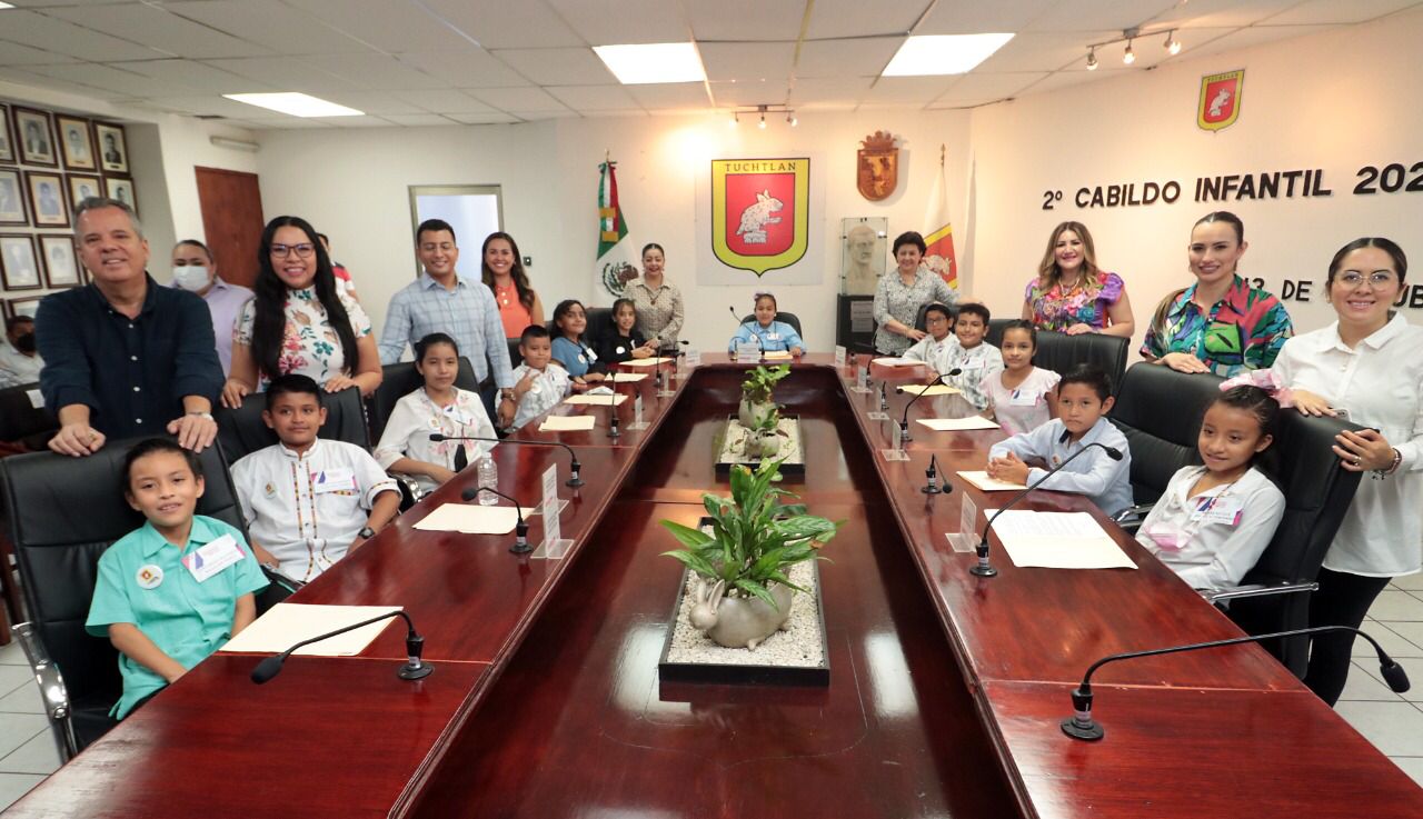 Realizan en Tuxtla el Segundo Cabildo Infantil 2022