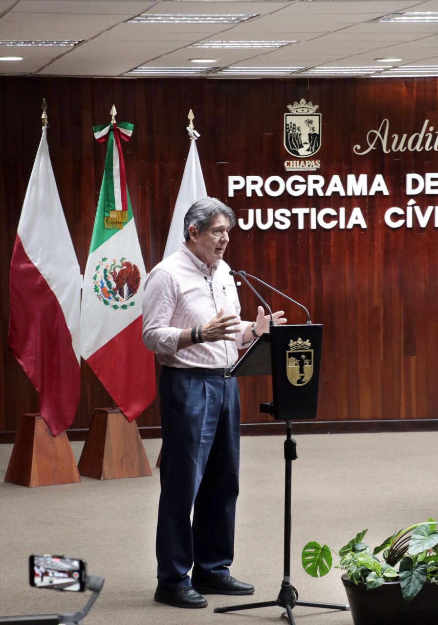 Capacita Gobierno de Polonia a policías municipales de Tuxtla Gutiérrez