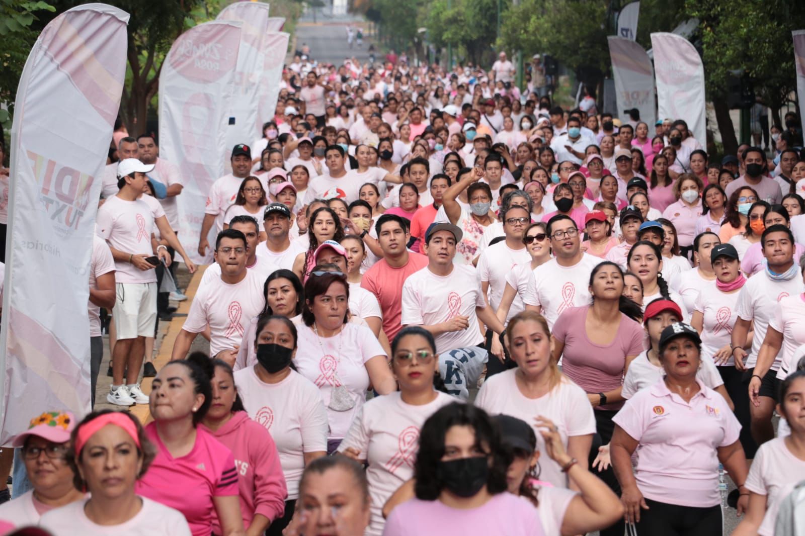 DIF Tuxtla realizó Macro Zumba Master Class “Tócate para que no te toque”