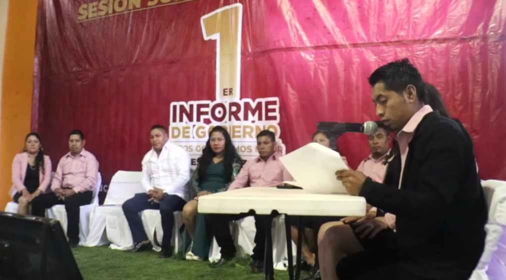 1er Informe de Gobierno de Onésimo Santizo Roblero, Presidente Mnpal. de Bejucal de Ocampo, Chiapas