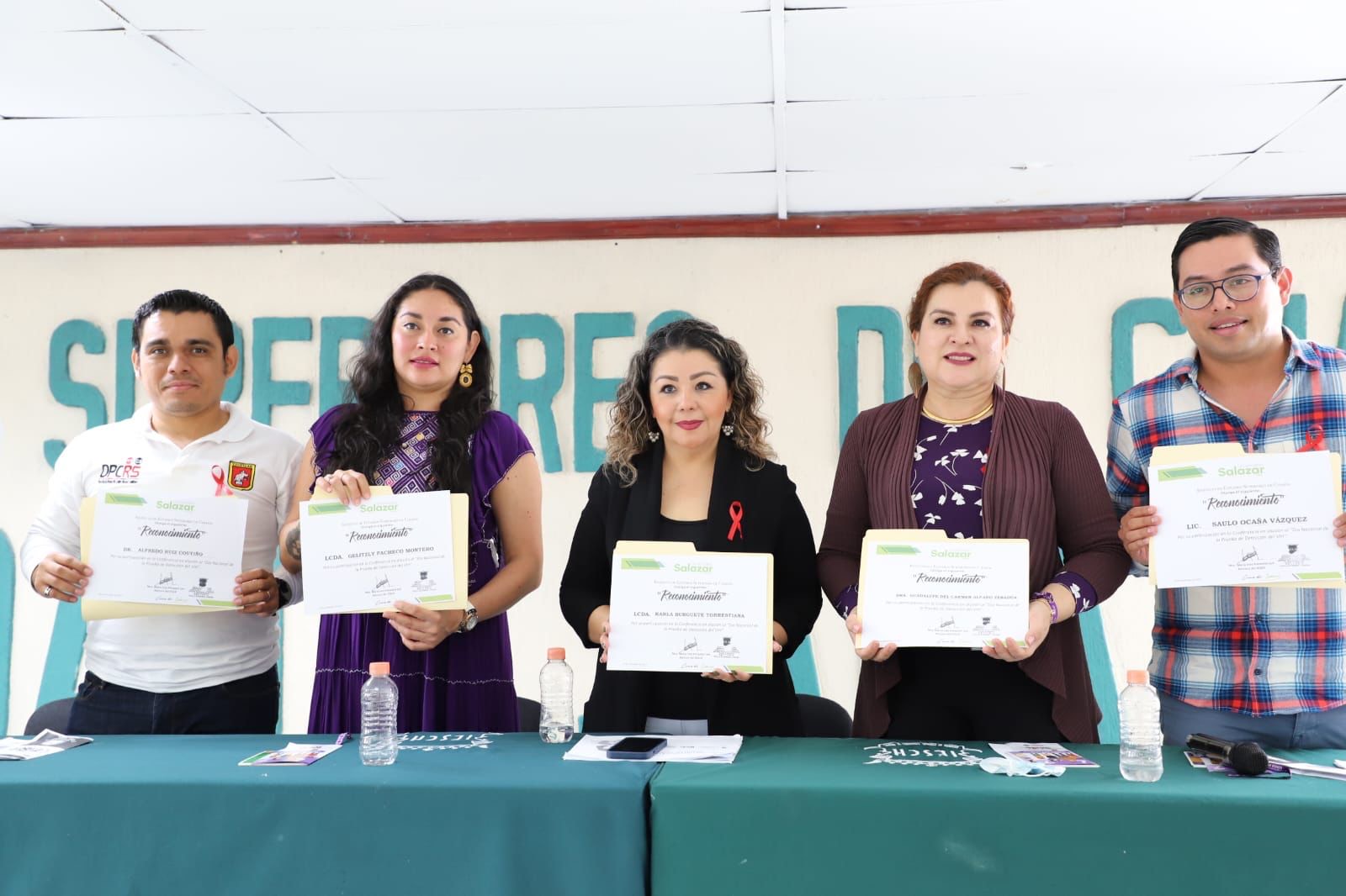 Secretaría de Salud Municipal de TGZ, pone en marcha campaña de pruebas rápidas de VIH en Universidad Salazar