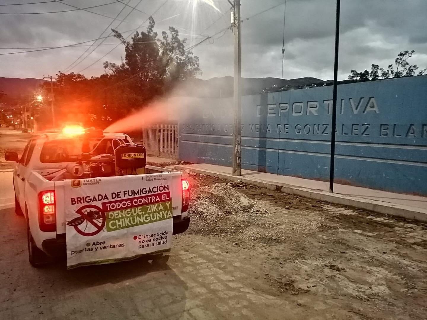 70 por ciento de avance en acciones de fumigación de Tuxtla Gutiérrez