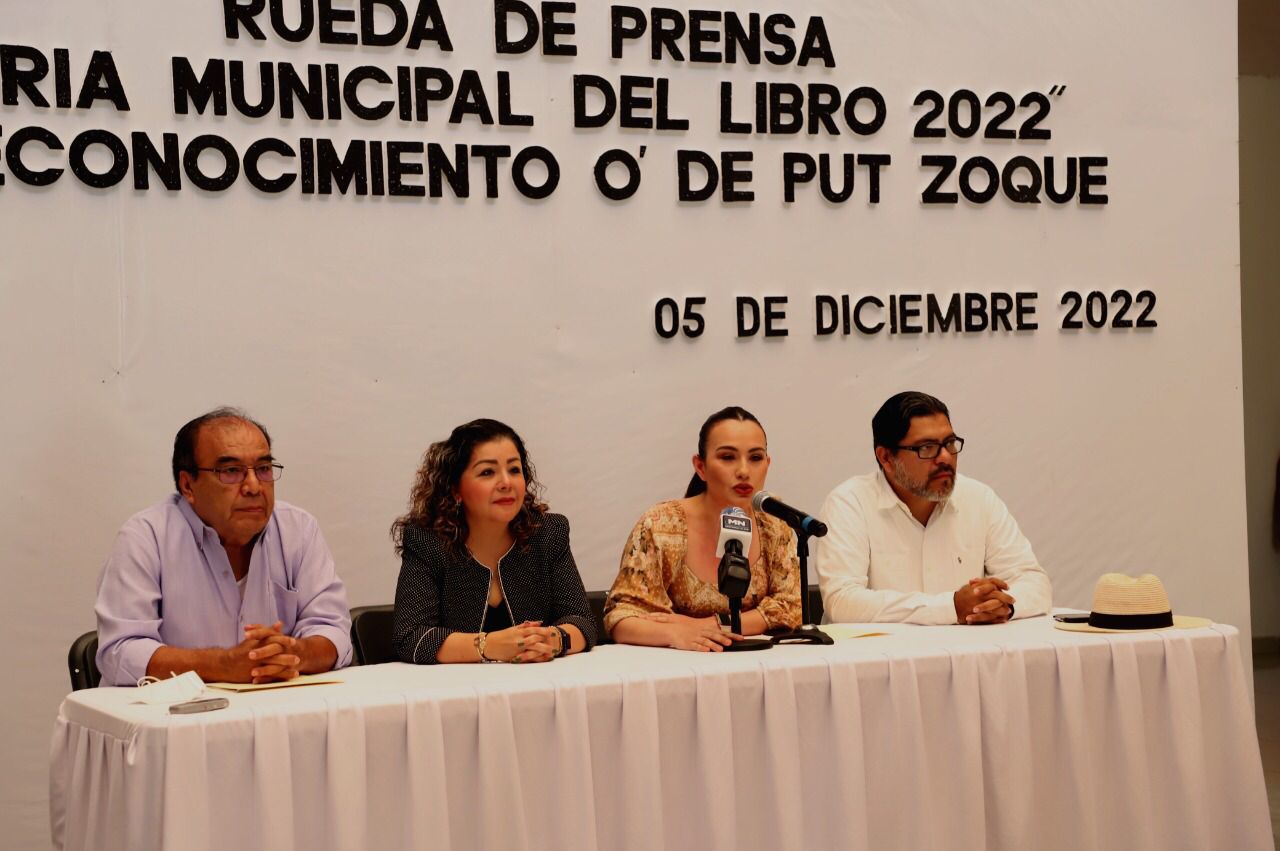 Realizarán en Tuxtla Feria del Libro Municipal 2022 “Tuxtla Lee”