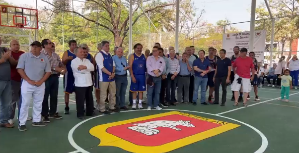 Inauguración de domo en el Parque de Los Laureles