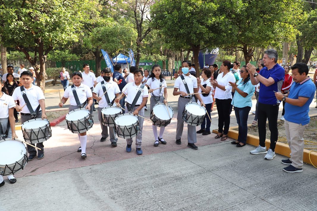 Demostración de escoltas primarias de Tuxtla Gutiérrez