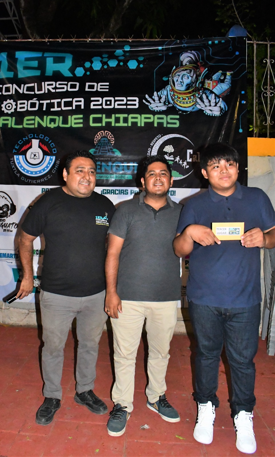 Primer Concurso de Robótica en Palenque, Chiapas.