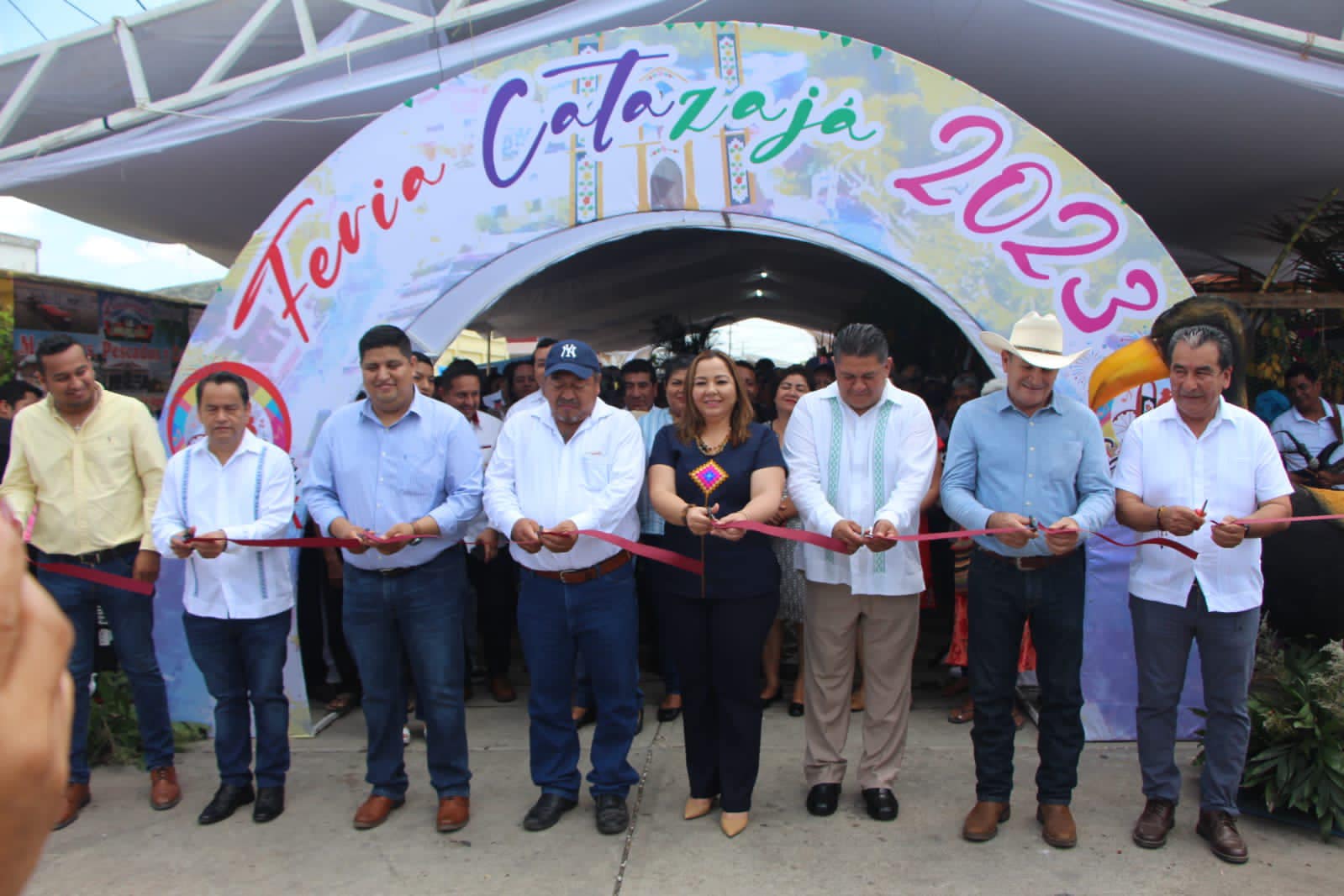 Asiste el Dip. Carlos Morelos Rodríguez a la Feria San José  2023 en Catazajá, Chiapas.