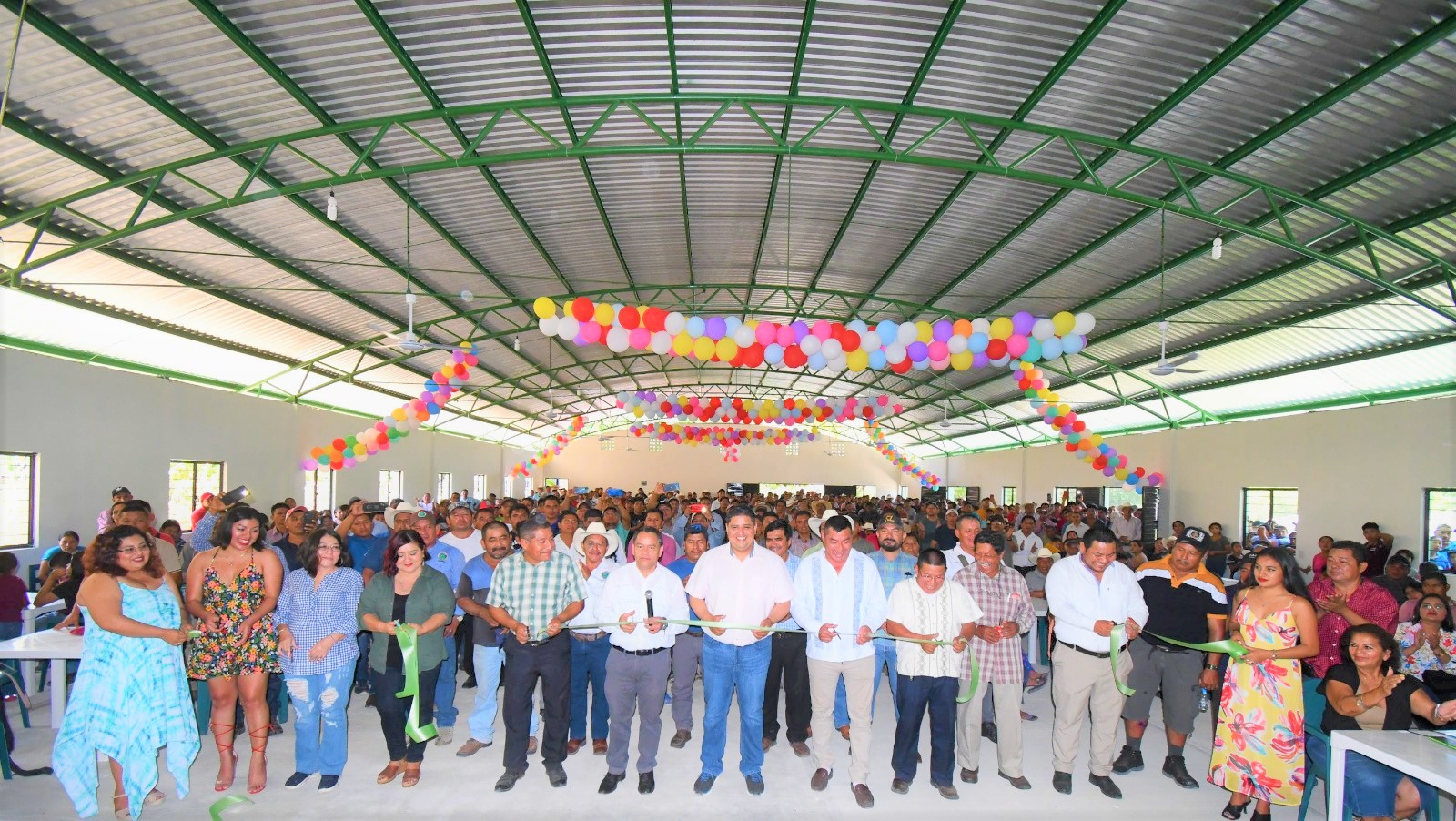 Inauguración del Comedor Comunitario en Palenque, Chiapas.