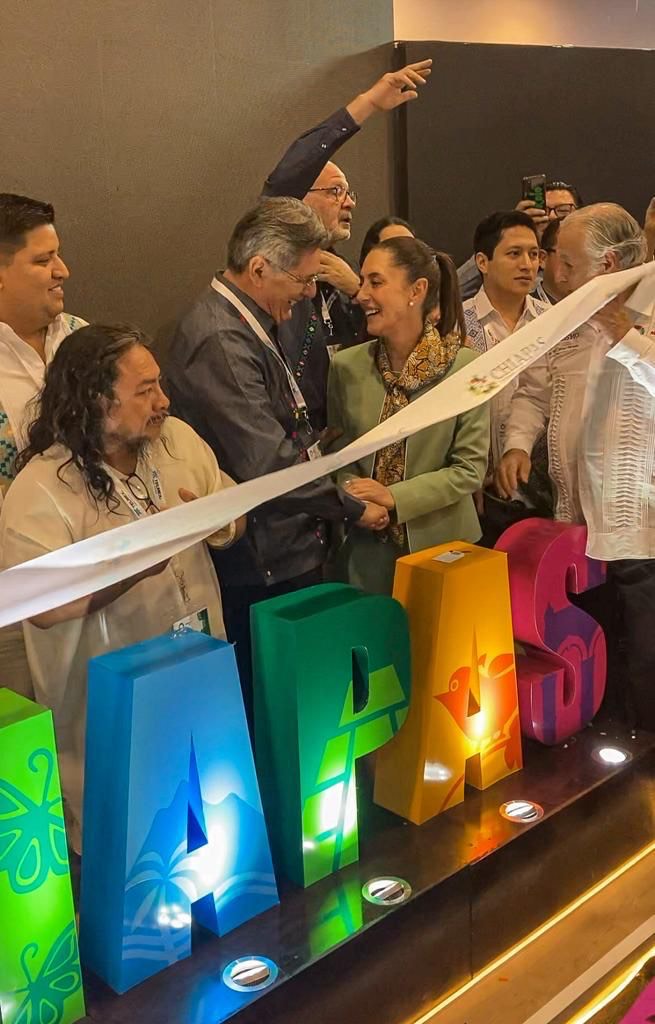 Carlos Morales Vazquez Inauguró junto con la Dra. Claudia Sheinbaum el pabellón el “Tianguis Turístico México 2023”