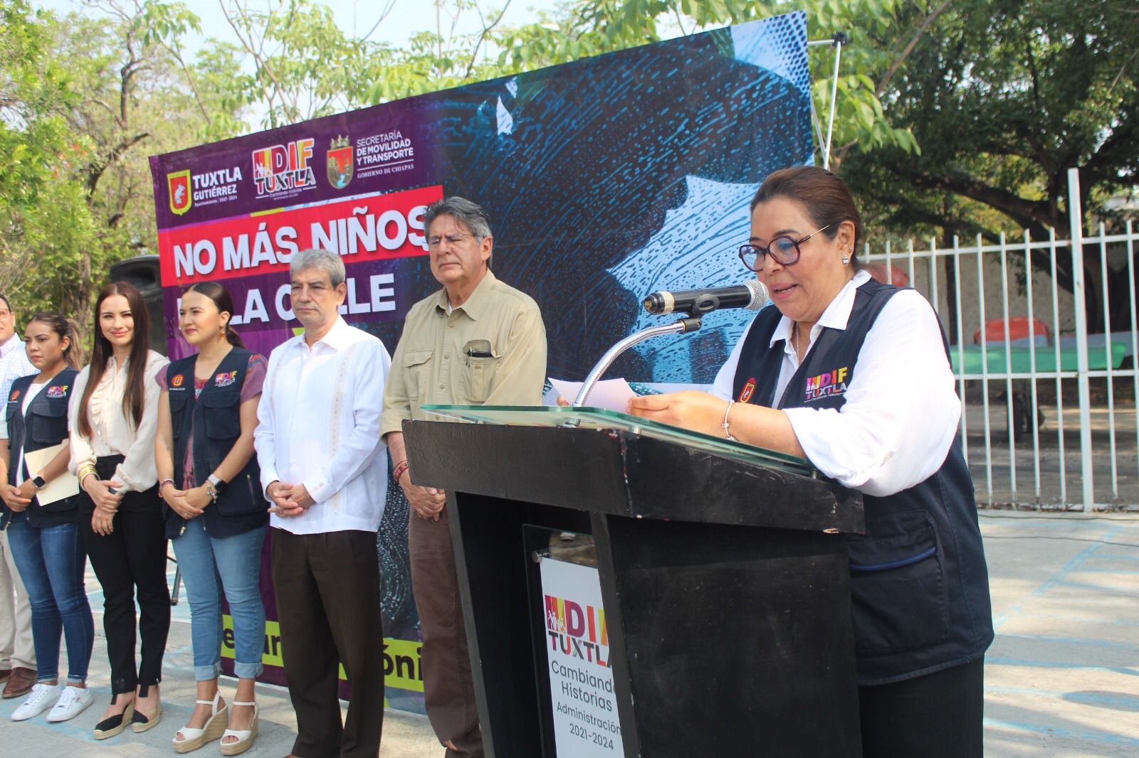 Arranque a la campaña “No Más Niños en la Calle” en TGZ