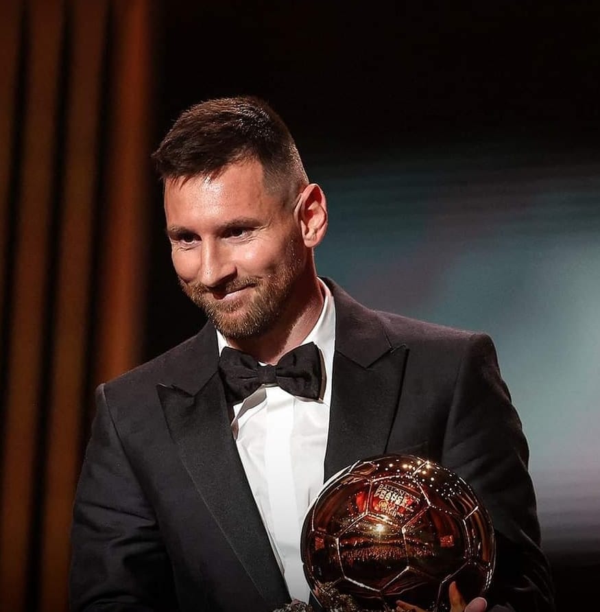 Lionel Messi, ganó por octava ocasión el Balón de Oro.