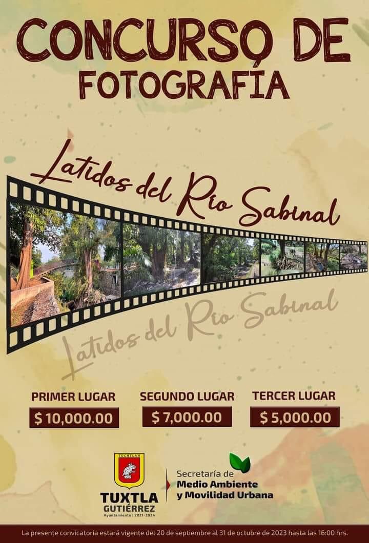 Gana Hasta $10,000: Participa en el Concurso de Fotografía ‘Latidos del Río Sabinal de TGZ