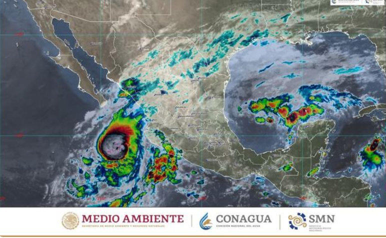 Pronóstico del tiempo para hoy martes 10 de octubre de 2023.