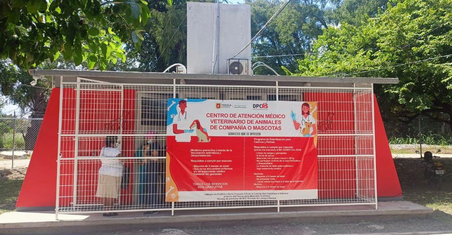 Centro de atención médico veterinario de mascotas Tuchtlán