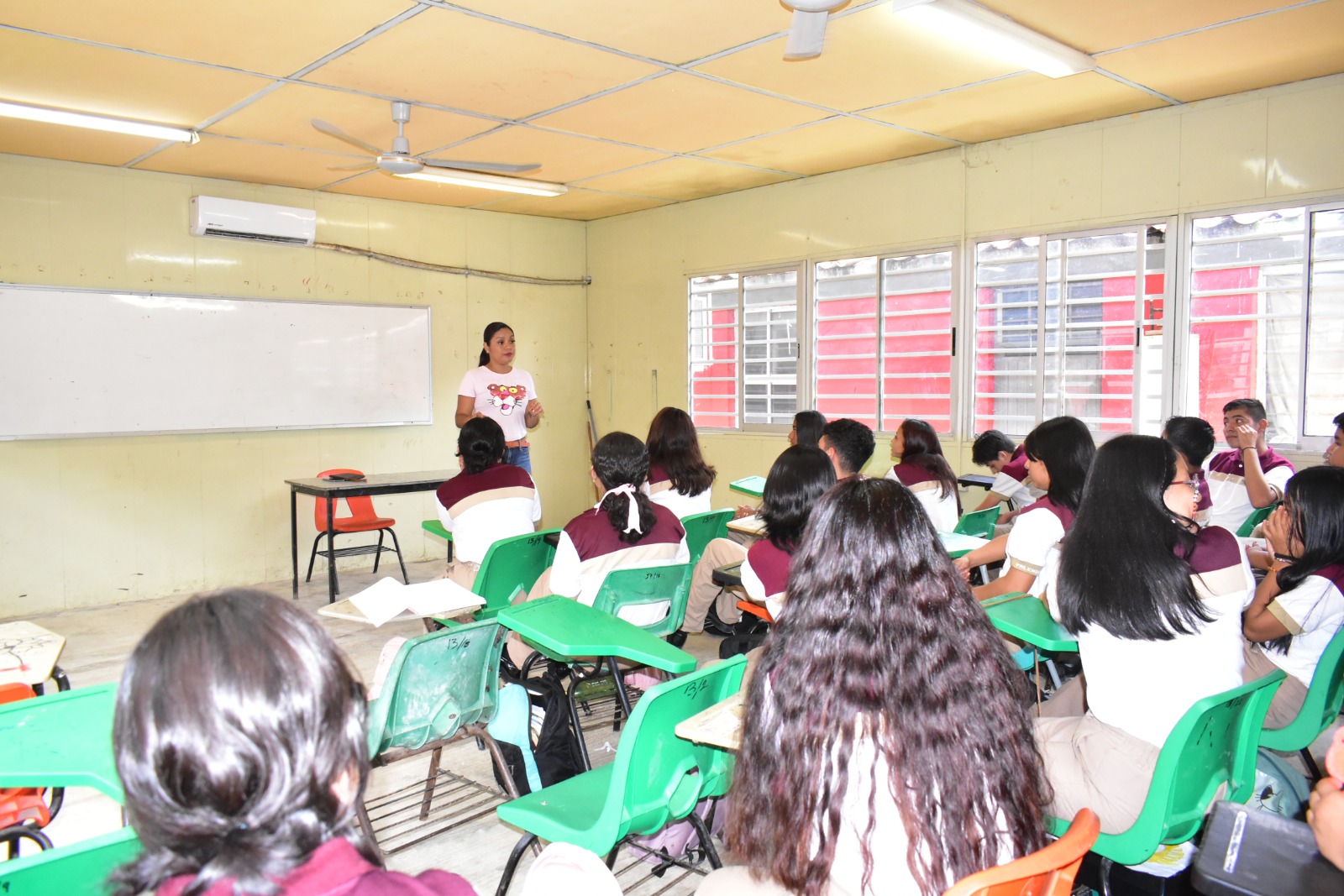 Talleres con el tema Prevención del Acoso Escolar en Palenque, Chiapas.