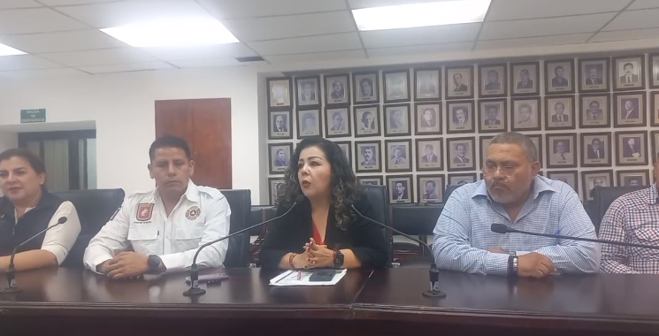 Rueda de prensa con motivo del operativo del Día de Muertos que implementará el Ayuntamiento de Tuxtla.