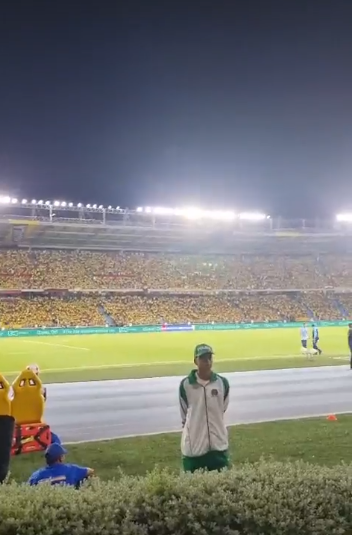 «Fuera Petro» coreaban aficionados en el estadio Metropolitano de Barranquilla.