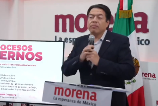 En Morena serán transparentes en aplicar paridad rumbo al 2024. Mario Delgado