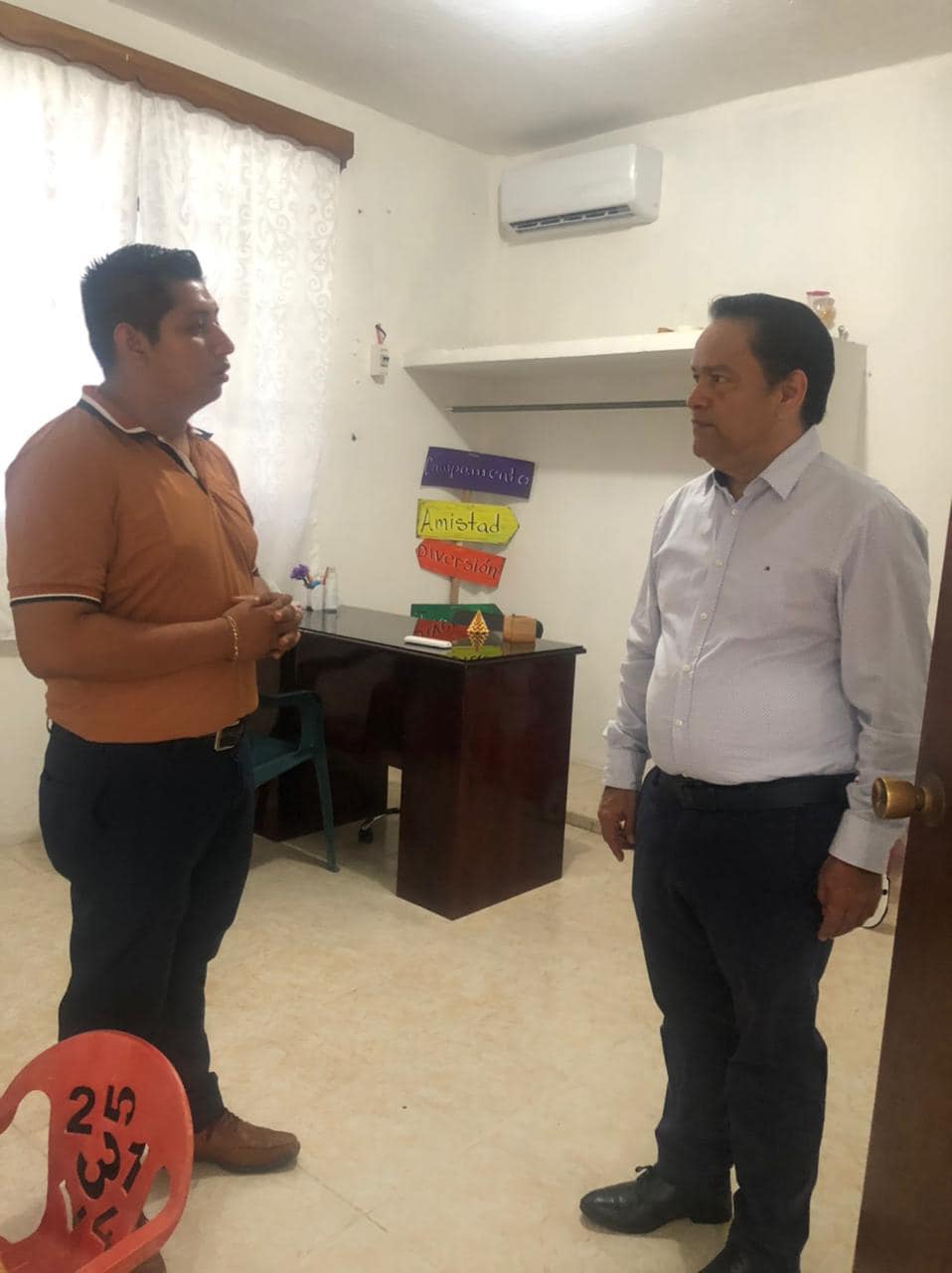 Reunión del Dip. Carlos Morelos Rodríguez con la Asociación Civil “Haciendo la Diferencia por Palenque”