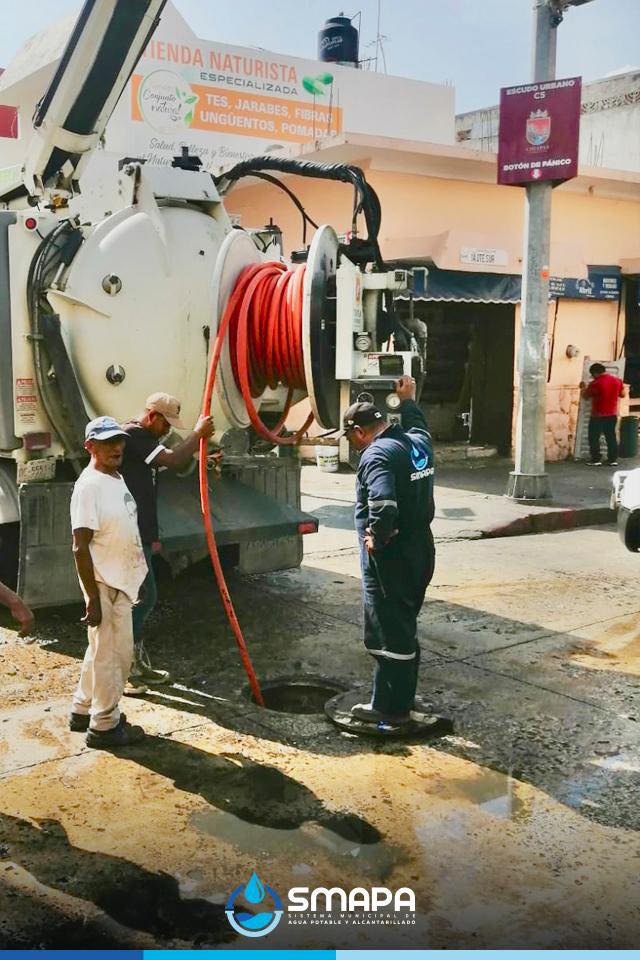 Actividades de SMAPA en el oriente de TGZ