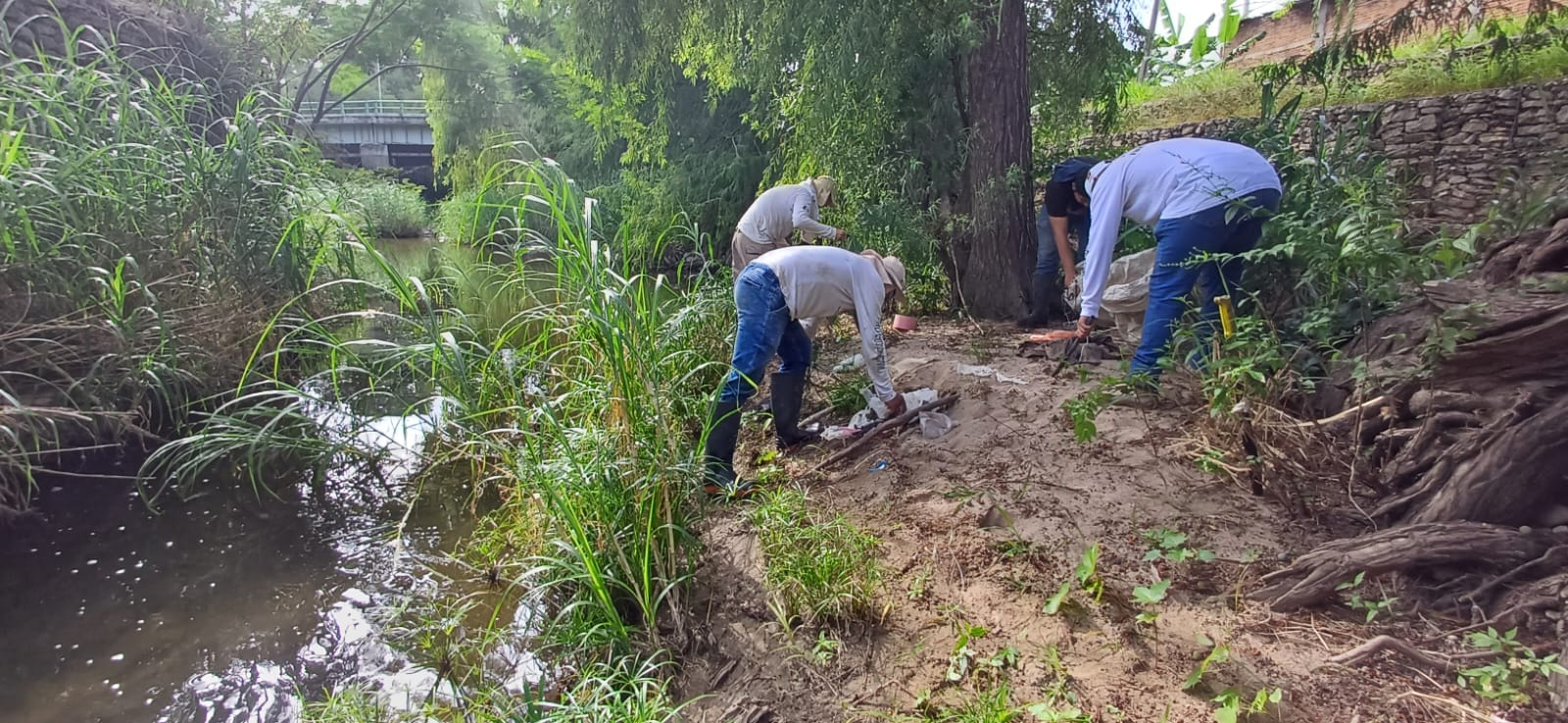 Acciones de reducción de riesgos de inundaciones ante la Temporada de Lluvias y Ciclones Tropicales en TGZ